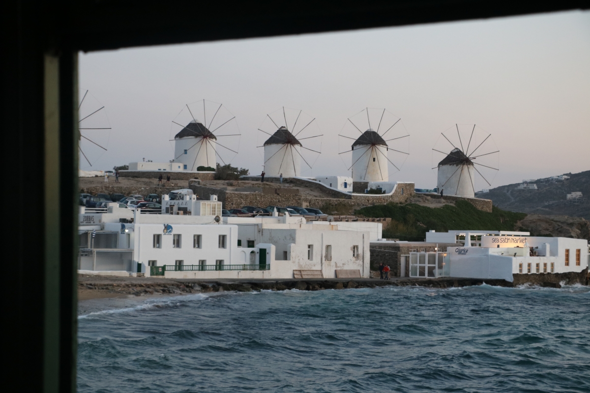Mykonos windmills 